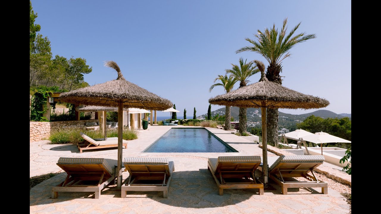 A sprawling estate, nestled in the hills above Santa Eulalia that&rsquo;s elevated in every sense.