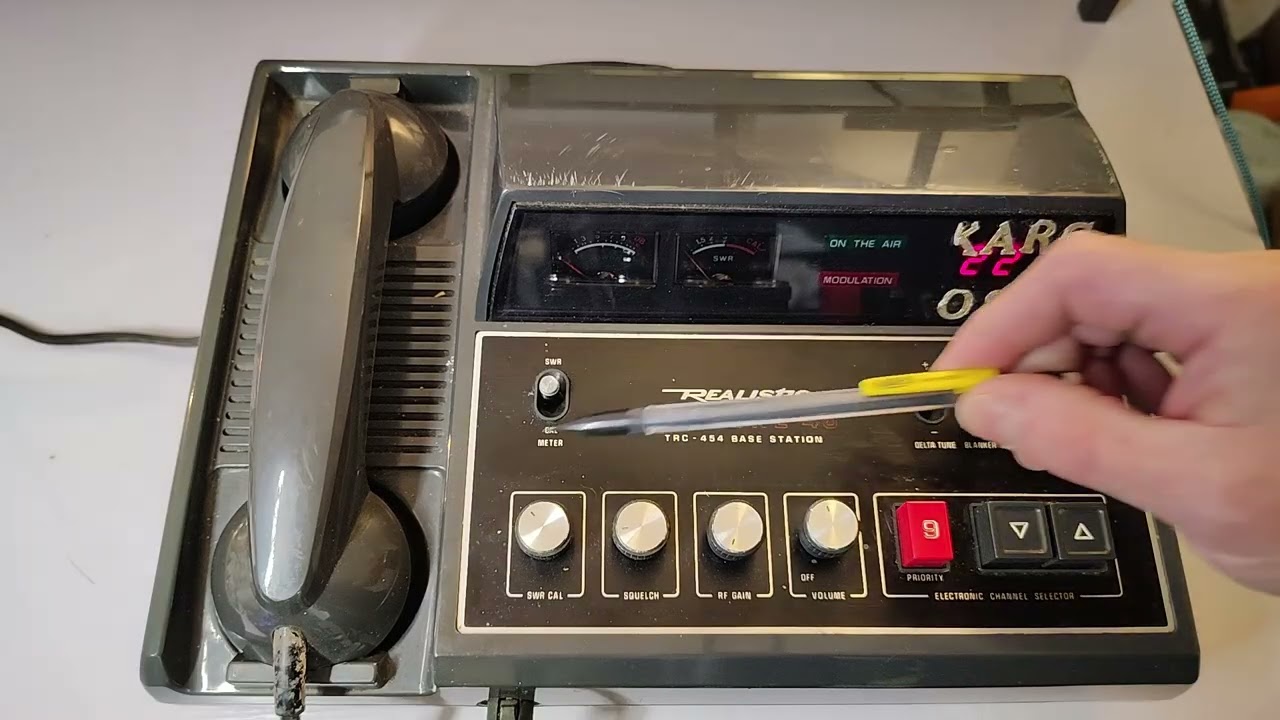 The Amazing TRC 454 CB Radio Telephone