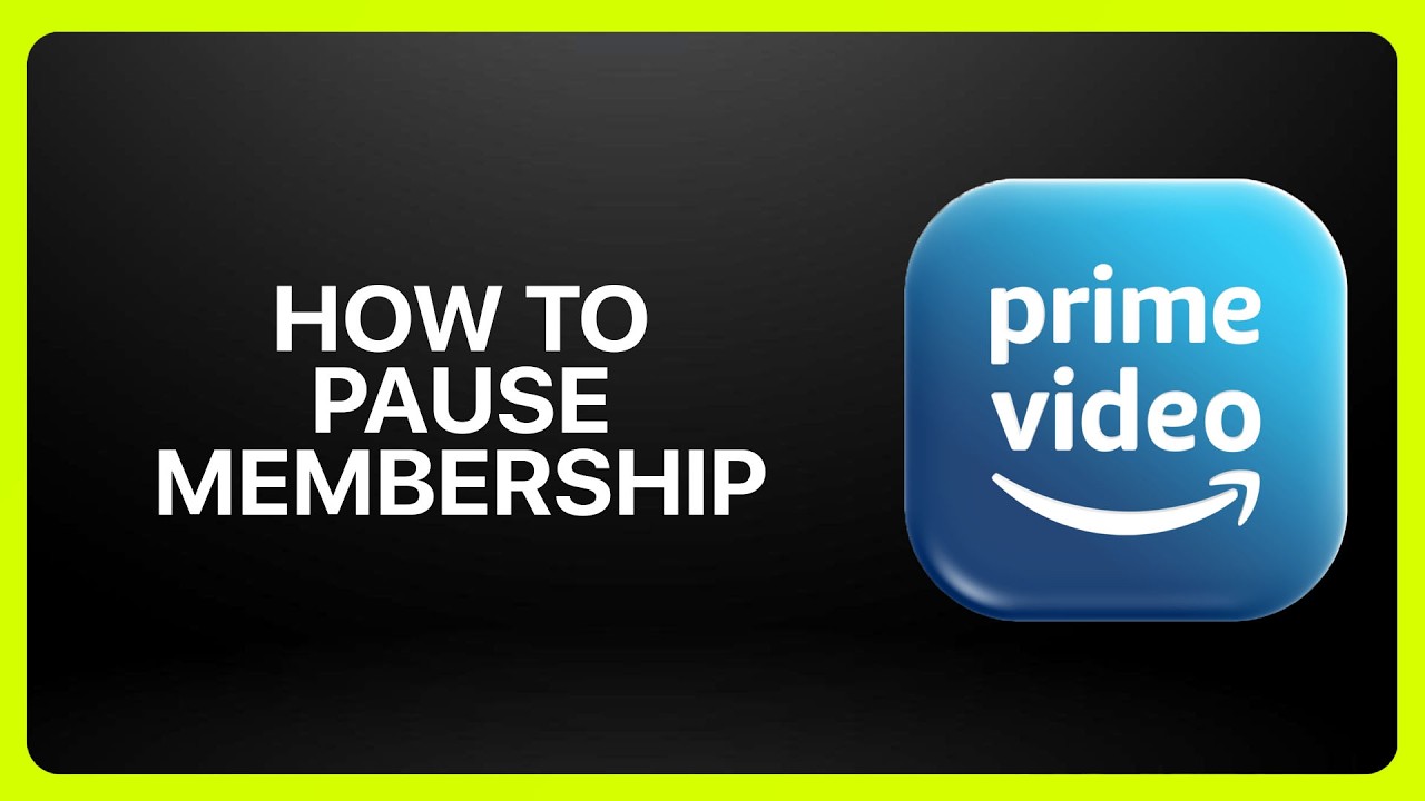 Как приостановить подписку на Prime Video! Туториал