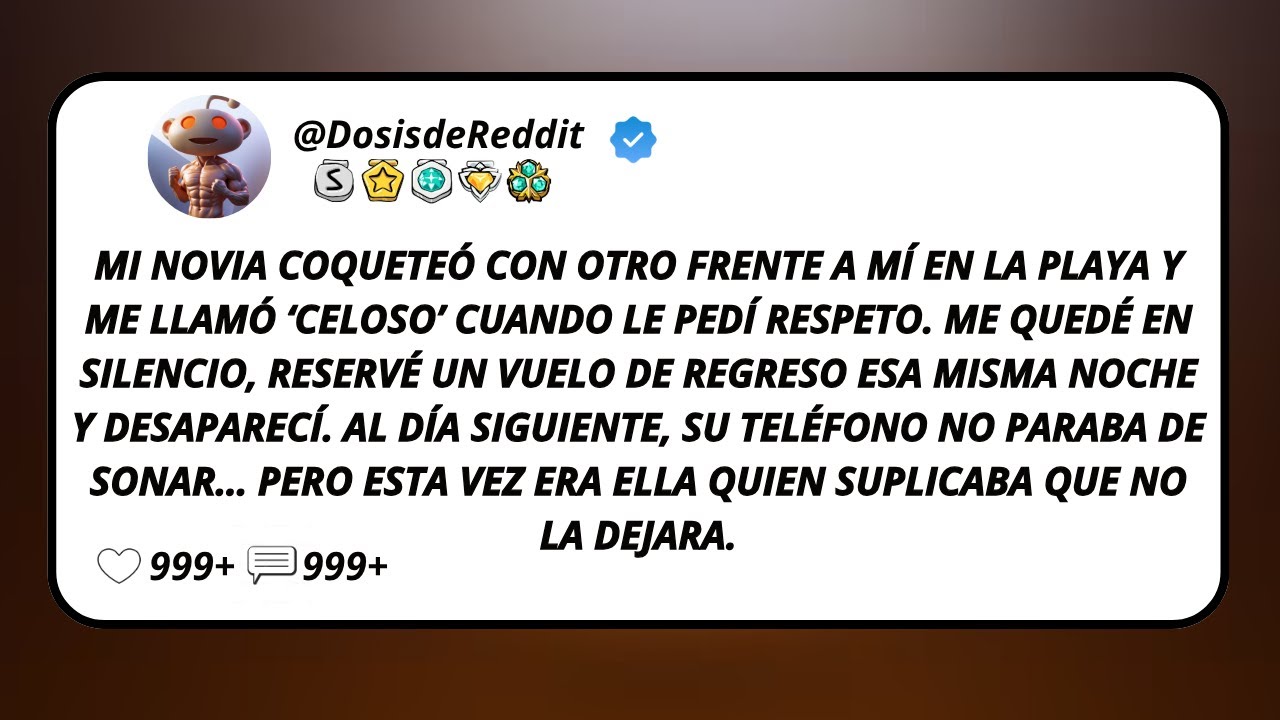 Mi Novia Coqueteó Con Otro Frente A Mí En La Playa Y Me Llamó ‘Celoso’ Cuando Le Pedí Respeto...