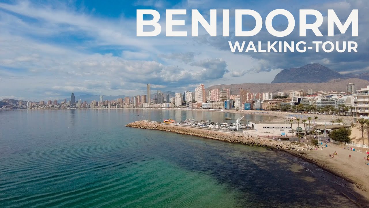 Walking-Tour en sfeerimpressie Benidorm, Spanje. Aangeboden door uw Nederlandse / Belgische makelaar