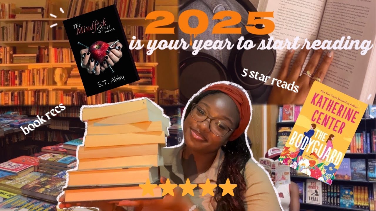 BOOK RECOMMENDATIONS !!!📚⭐️ *beginner friendly*must reads*multiple genres