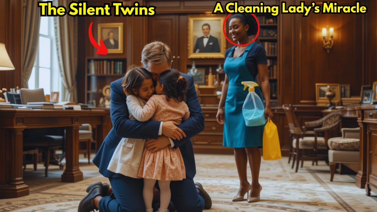 The Millionaire&rsquo;s Deaf Twins Spoke for the First Time &ndash; Thanks to the Cleaning Lady