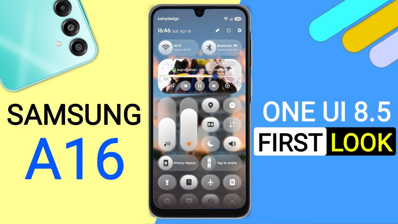 Samsung A16 One Ui 8.5 Official Update | 25+ Hidden Features #samsunga16