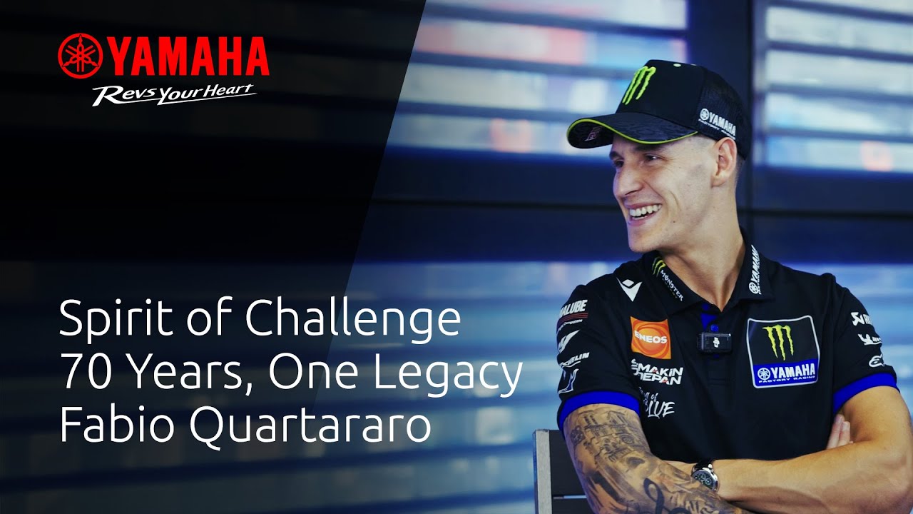 Spirit of Challenge - 70 Years, One Legacy | Fabio Quartararo (IT)