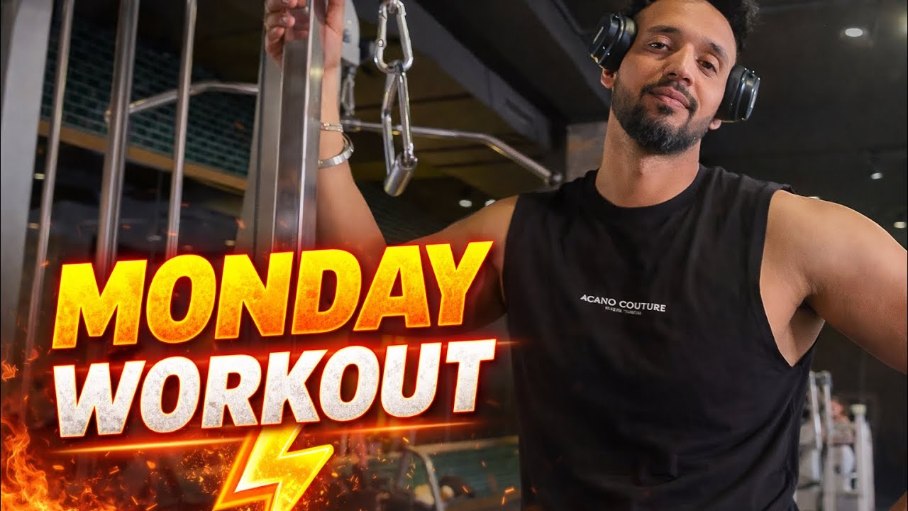 FIRST DAY OF WEEK FULL WORKOUT || @Sahijkhaira 