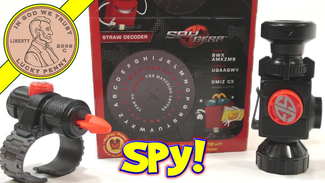 Spy Gear, 2014 McDonald's Happy Meal Toys