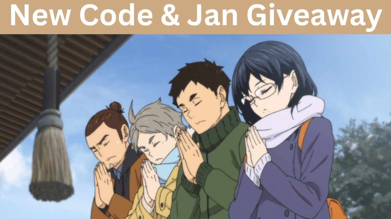 Новый код и розыгрыш в январе! - HAIKYU! FLY HIGH