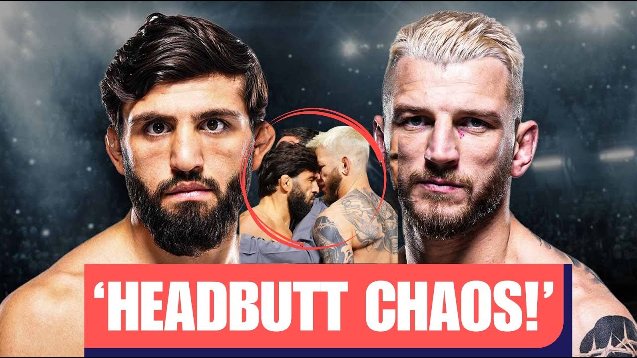 Tsarukyan HEADBUTTS Hooker UFC Face Off Goes Viral