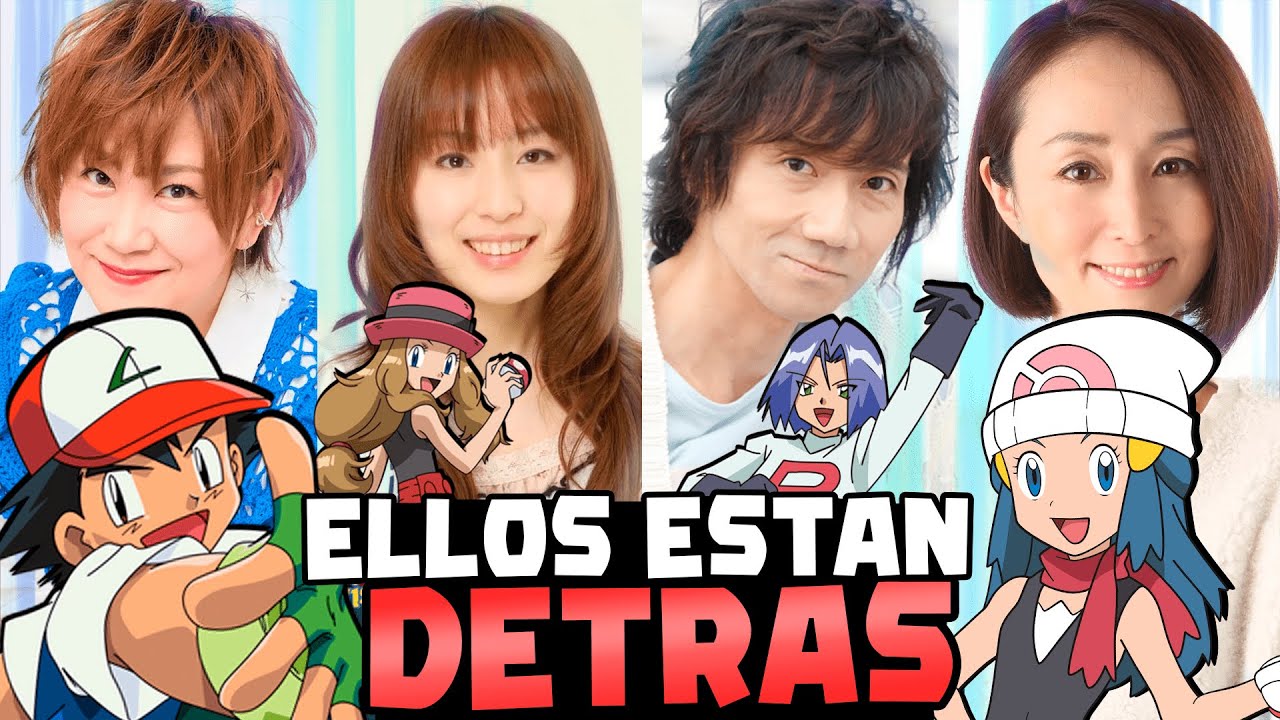 ¿QUIÉNES son los SEIYUUS de Pokémon? | SERIE de ASH