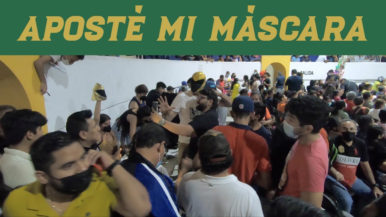 Tinieblas Jr. Detrás de Cámaras | Fui a la arena Coliseo en Acapulco.