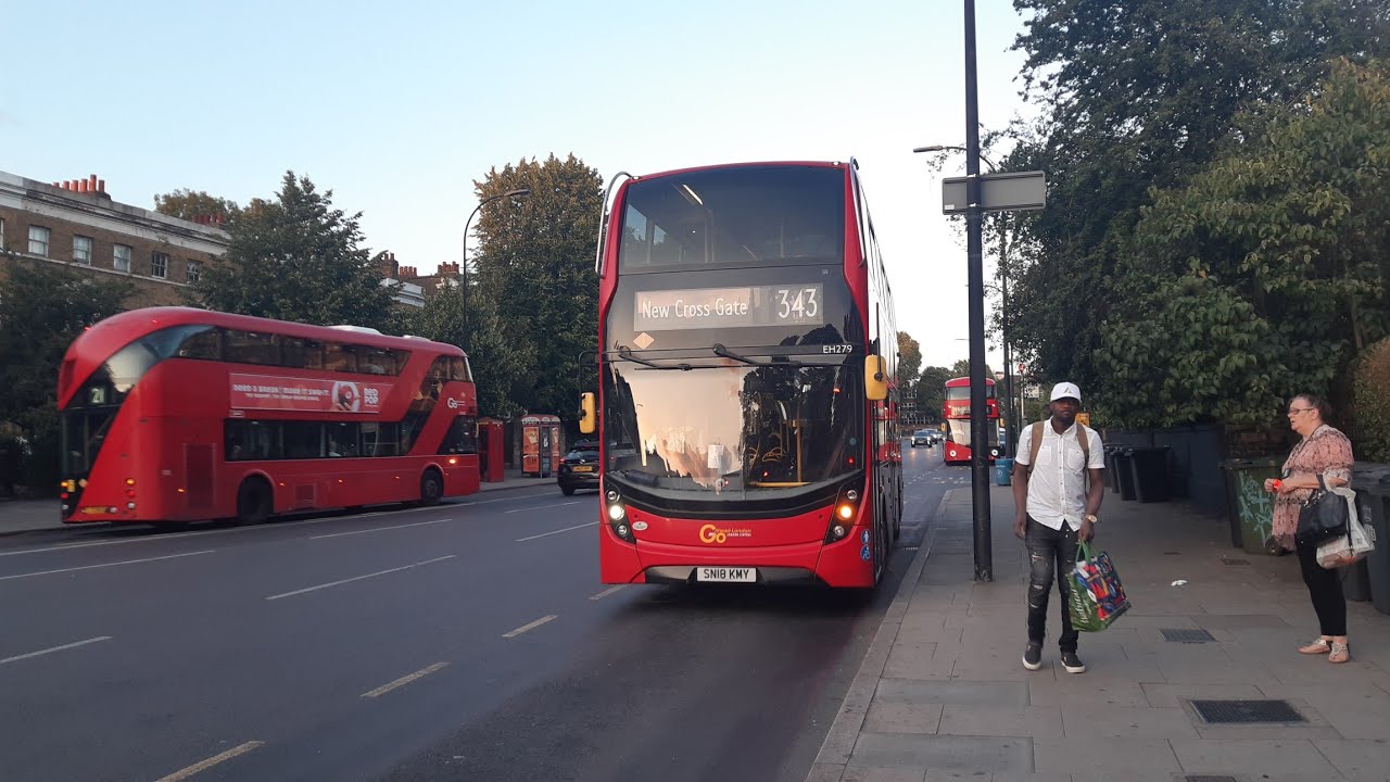 Shabby FRV - TFL Bus Route 343: New Cross Gate - Aldgate | Enviro 400H MMC - GA London Central!!
