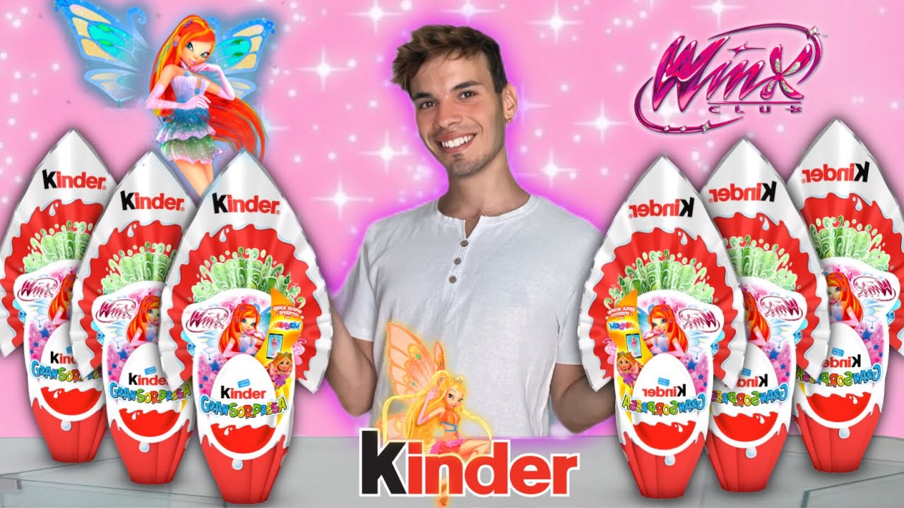 ARPO LE NUOVA UOVA KINDER DELLE WINX! *Pazzesche!* |LUCA SCHIOPPO
