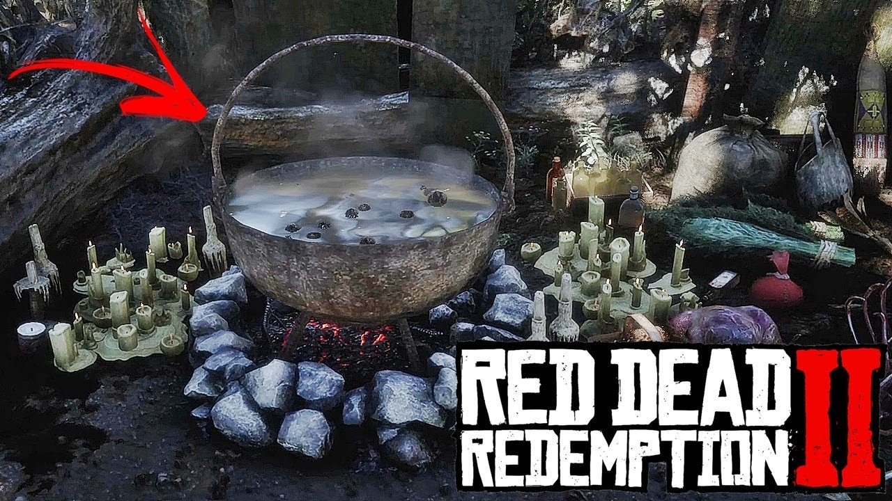 MACABRO!! EASTER EGG (A BRUXA DE BLAIR) FUI TELEPORTADO - RED DEAD REDEMPTION 2