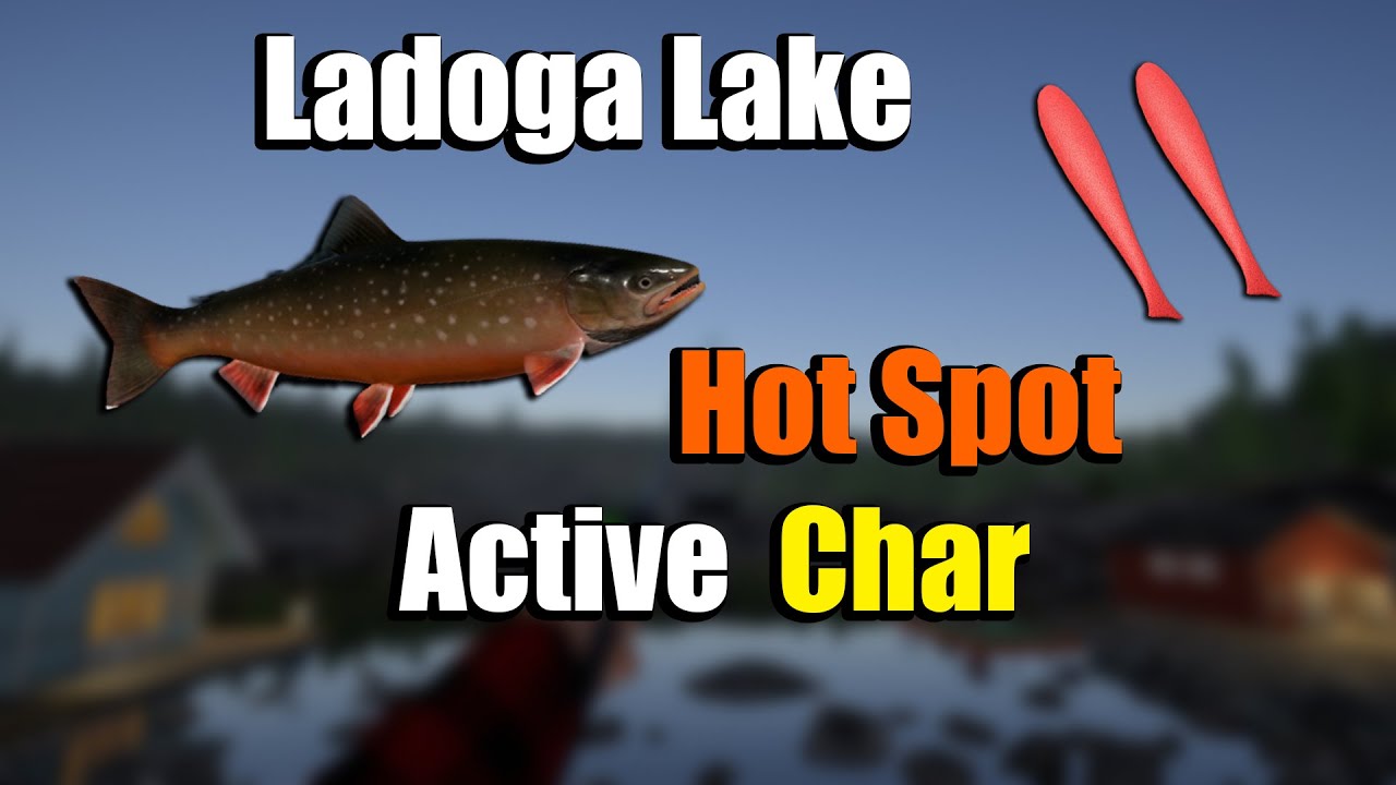 🎣Russian Fishing 4 RF4 - Ladoga Lake Active Char Spot#249