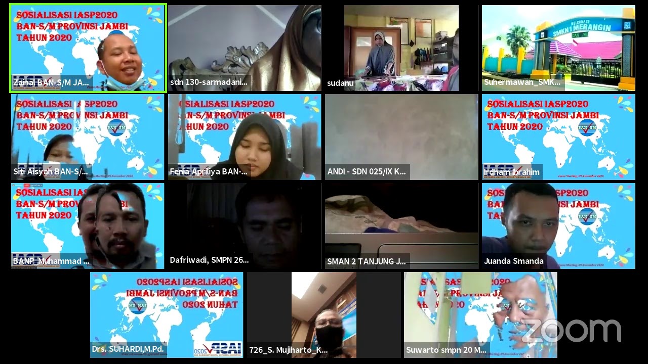 SOSIALISASI IASP2020