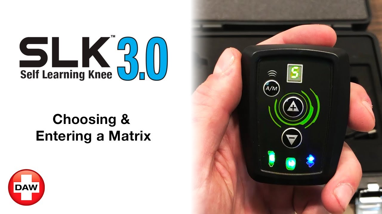 Choosing & Entering a Matrix of the SLK™ 3.0