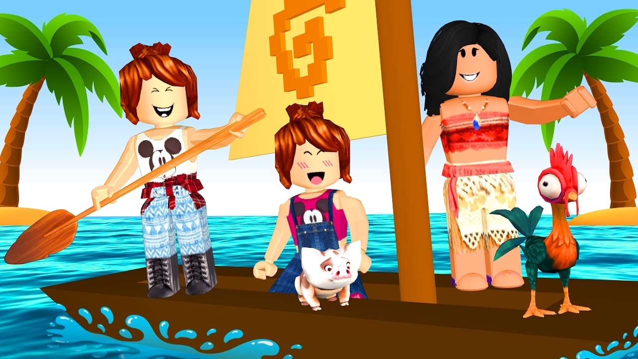 Roblox - VIDA DE MOANA (Moana Island Life)