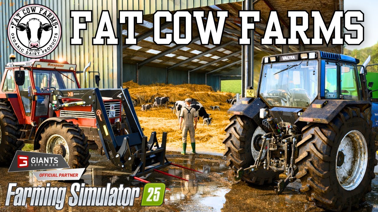 Fat Cow Farms - Organic Dairy Farm - Episode 1 - Farming Simulator 25