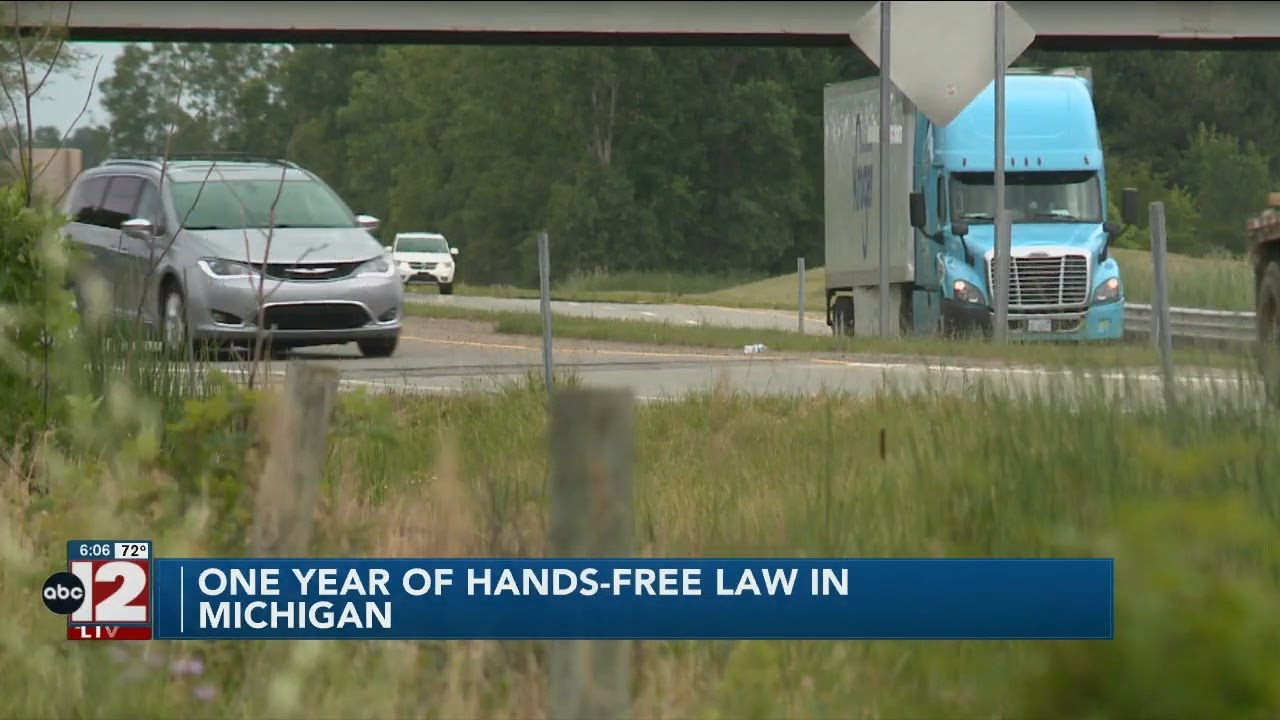 One year since Michigan implemented hands-free law