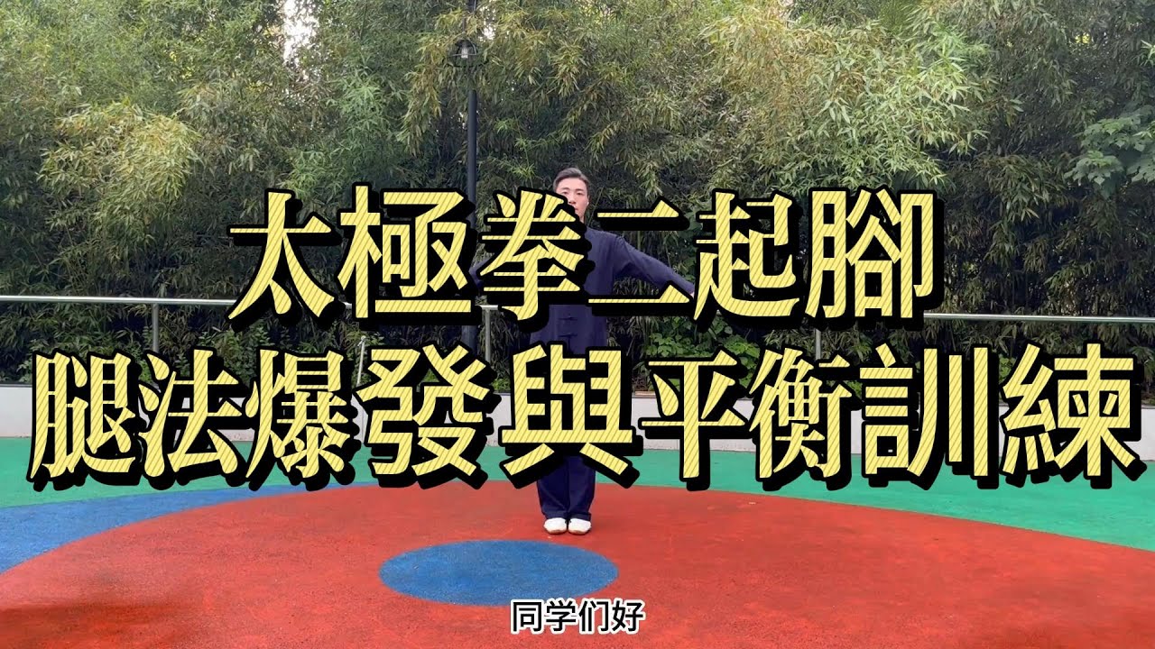 太極拳老架一路｜二起腳｜腿法爆發與平衡訓練#太極拳 #陳氏太極拳 #老架一路 #二起腳 #太極腿法 #太極拳基本功 #太極拳教學 #太極拳入門 #太極拳分解教學 #太極拳實戰 #發勁訓練 #內家拳