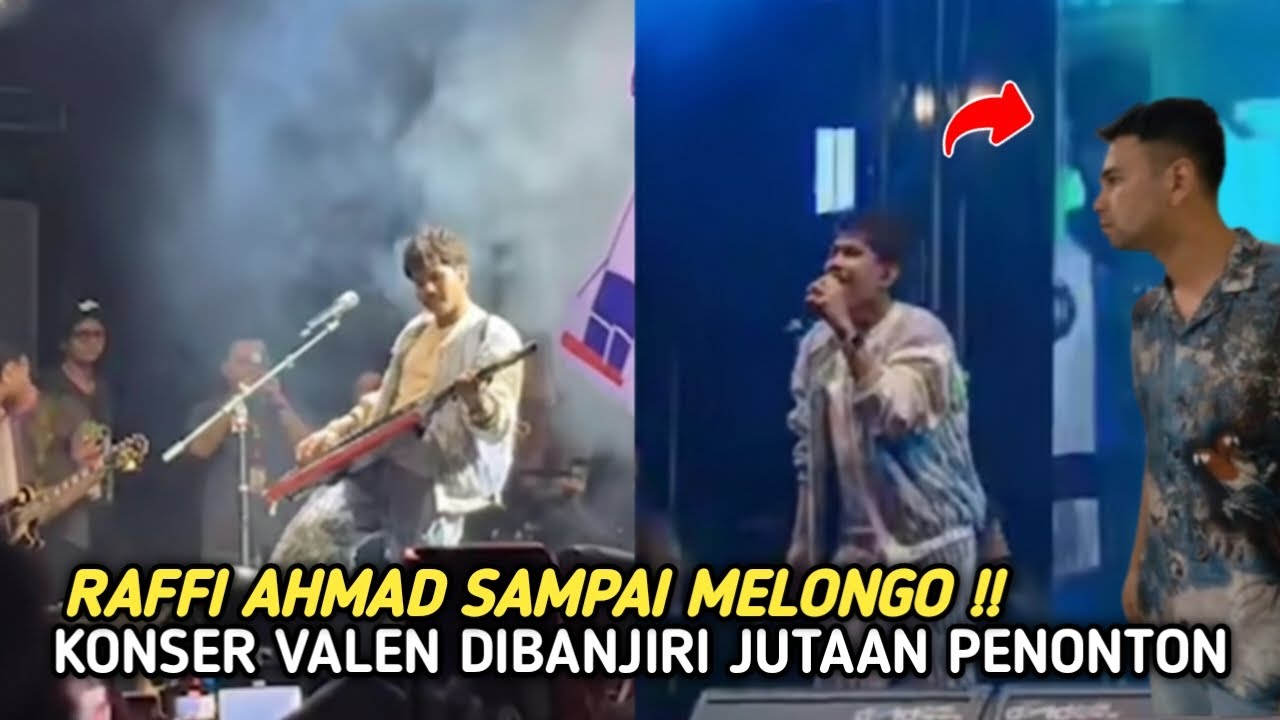 Raffi Ahmad Syok Parah!! Detik² Konser Valen Di Kota Subang Membludak Dan Dibanjiri Penonton.