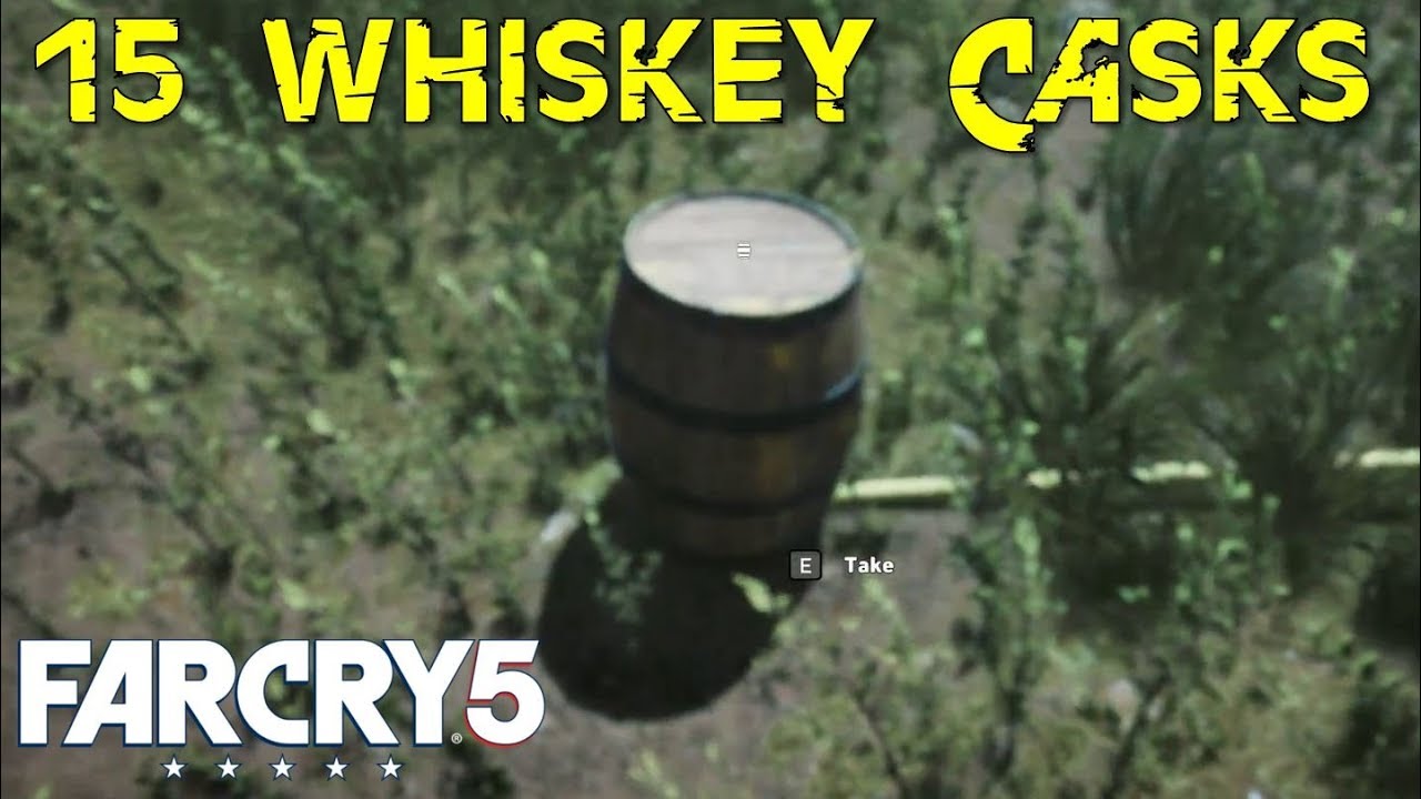 Whiskey River (Location of All the Whiskey Casks) - Collect 15 Barrels in Silver Lake | Far Cry 5
