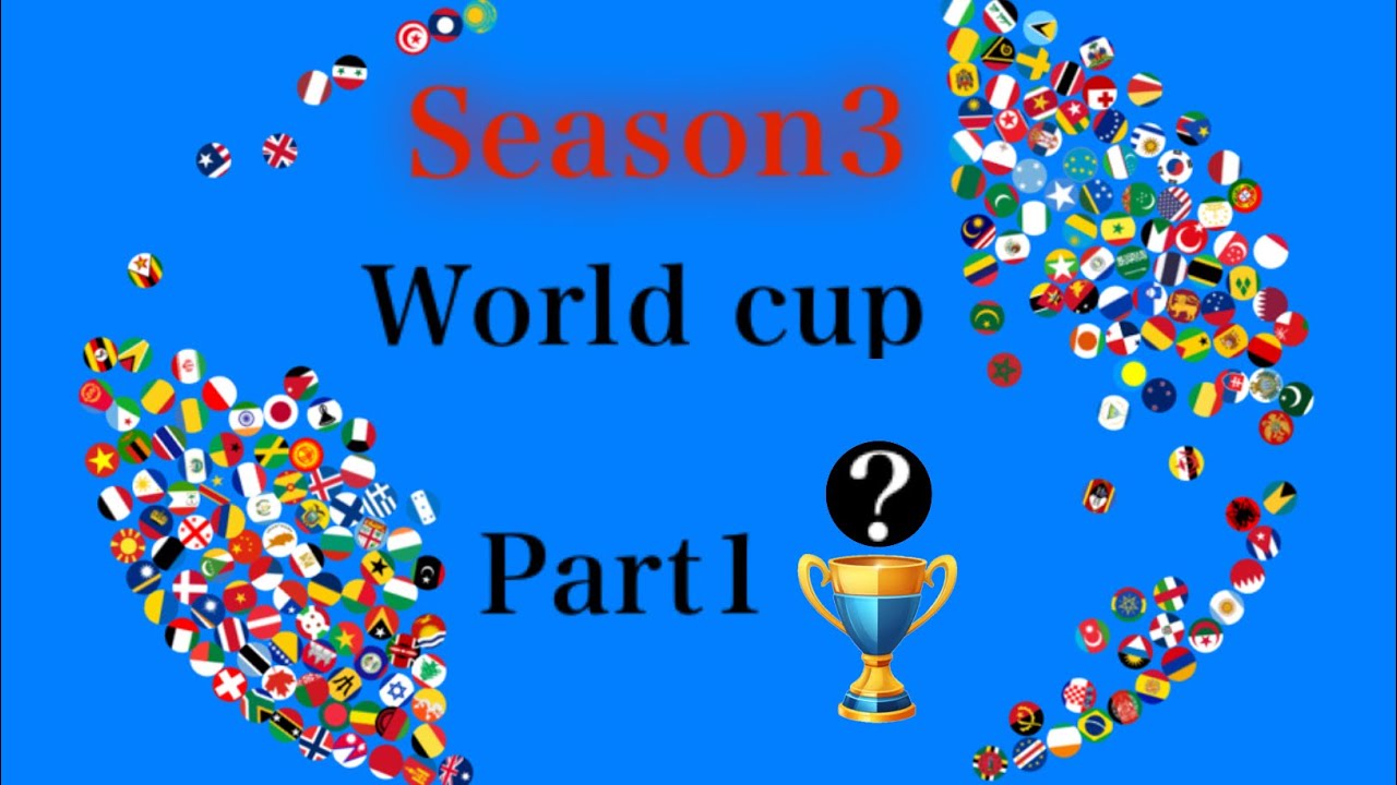 Season3 World cup Marble race - Part1