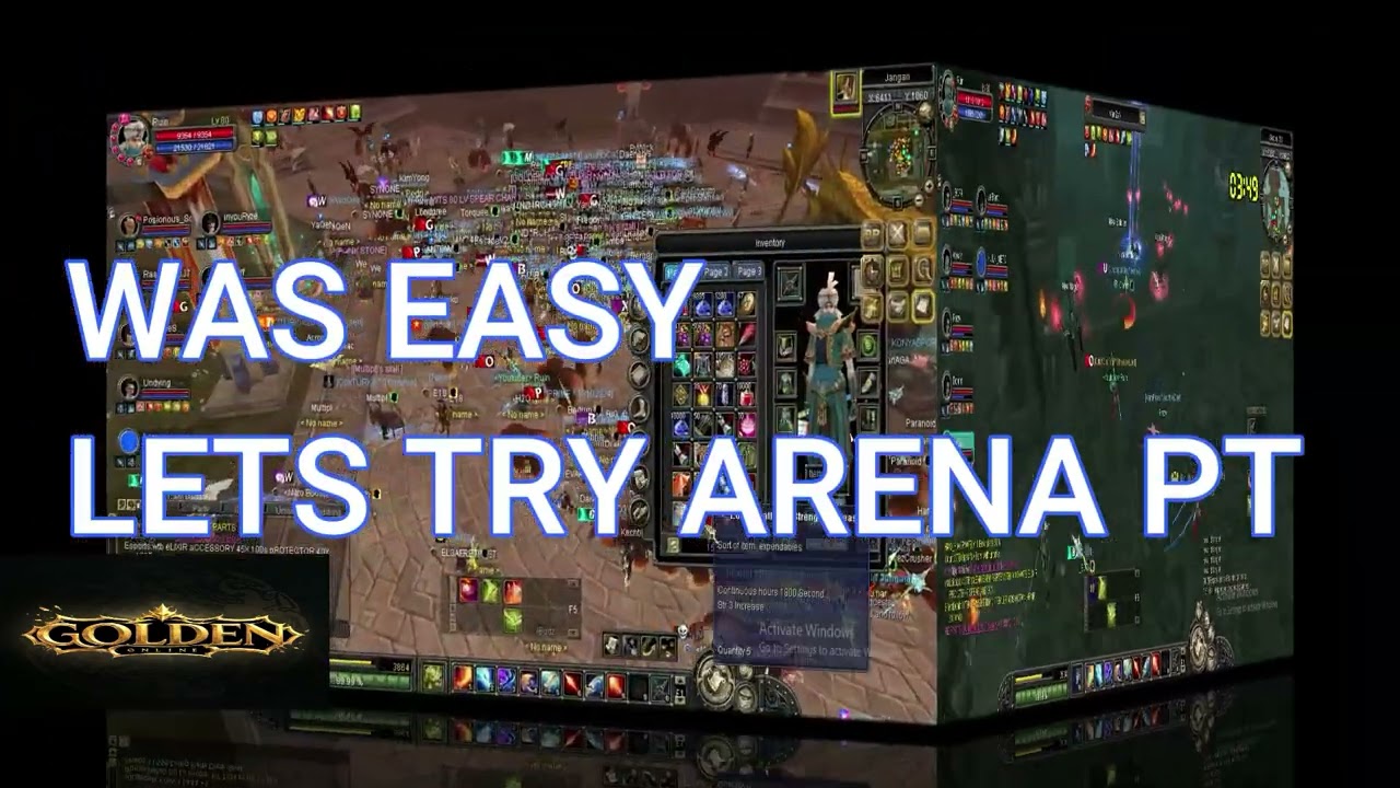 GOLDEN ONLINE ARENA RANDOM & PARTY