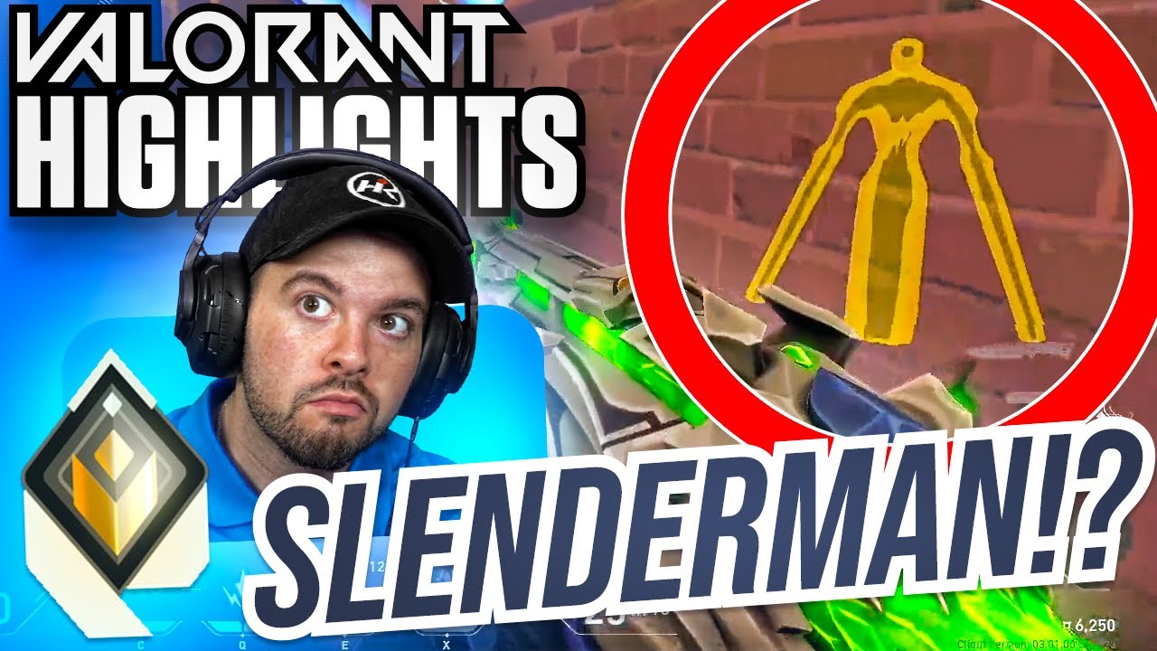 PRECISE GUNPLAY?! SLENDERMAN IN VALORANT 😱 | Hiko VALORANT Stream Highlights