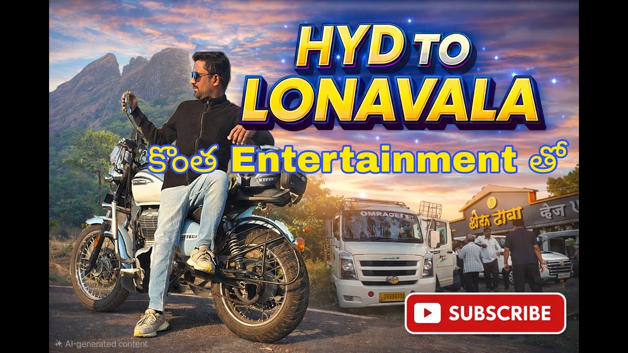 Epic Bike Ride from Hyderabad to Lonavala
