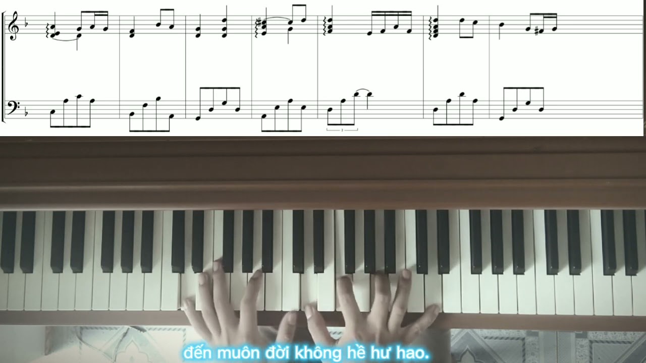 Cảm mến ân tình piano (Phùng Minh Mẫn) piano thánh ca. nhạc thánh ca.