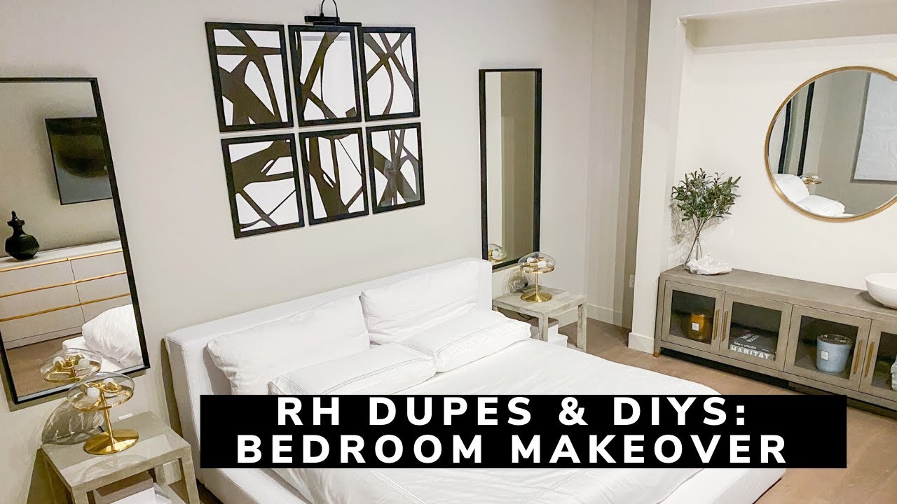 Designer look for less bedroom // BEDROOM MAKEOVER // CLOUD BED