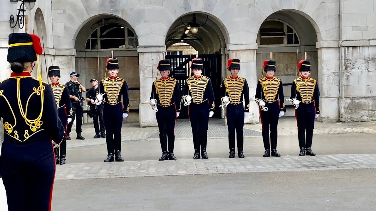 King’s Troop. The 4 O’ Clock Parade.