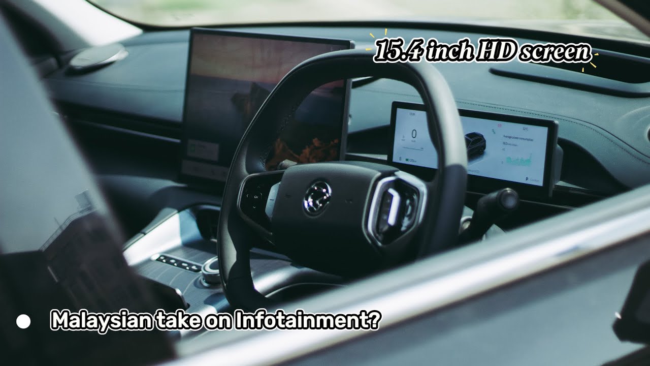 Are Malaysian Infotainments any better?  I Proton EMAS 7 Infotainment walk through
