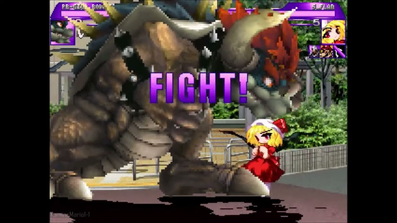 本削除されましたMUGENビデオバイKaminaMario1-1。