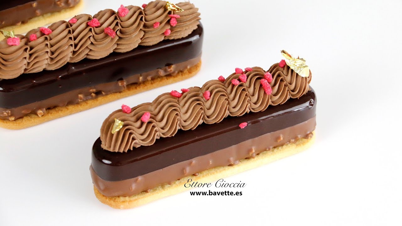 Semifrios de Chocolate y Cereza con 2 glaseados