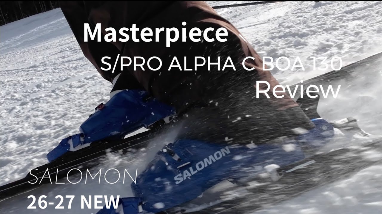 新しいBOAの決定版！ 26-27 SALOMON NEW PRODUCT ON SNOW TEST　part 2