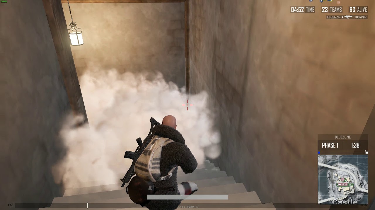 PUBG - Vikendi Castle Smoke tactic