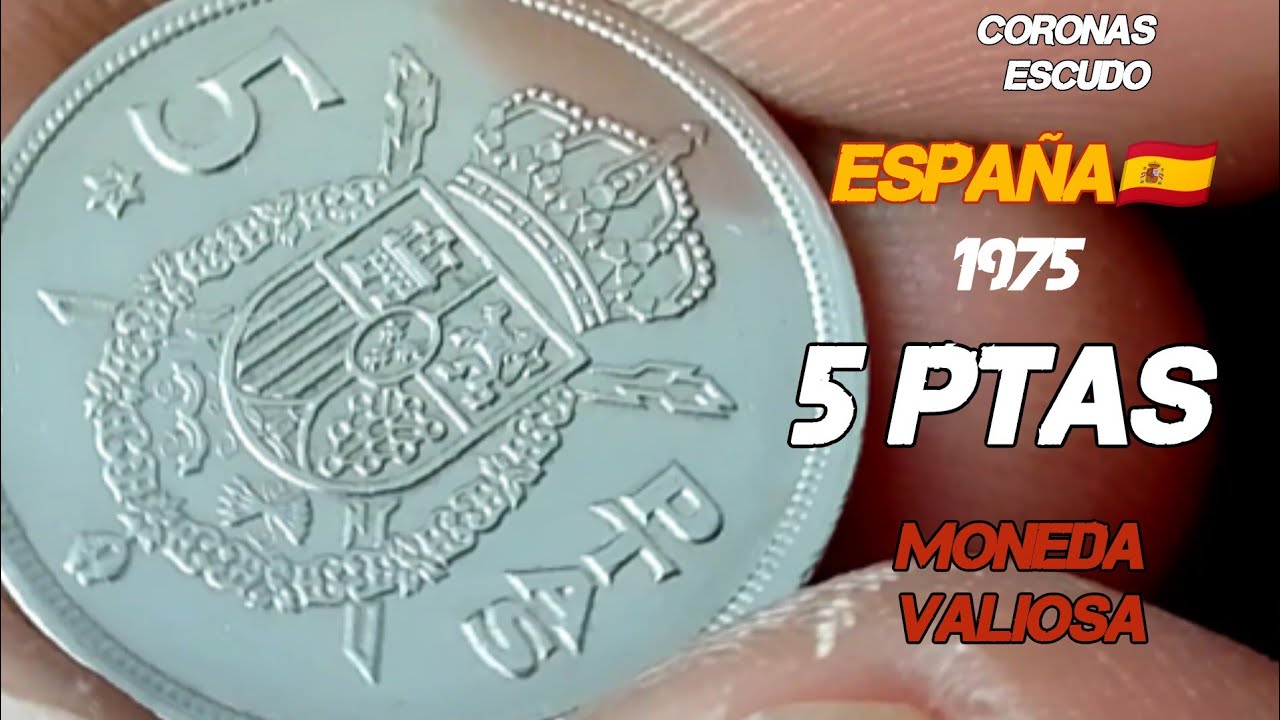 5 Pesetas 1975 España Juan Carlos I