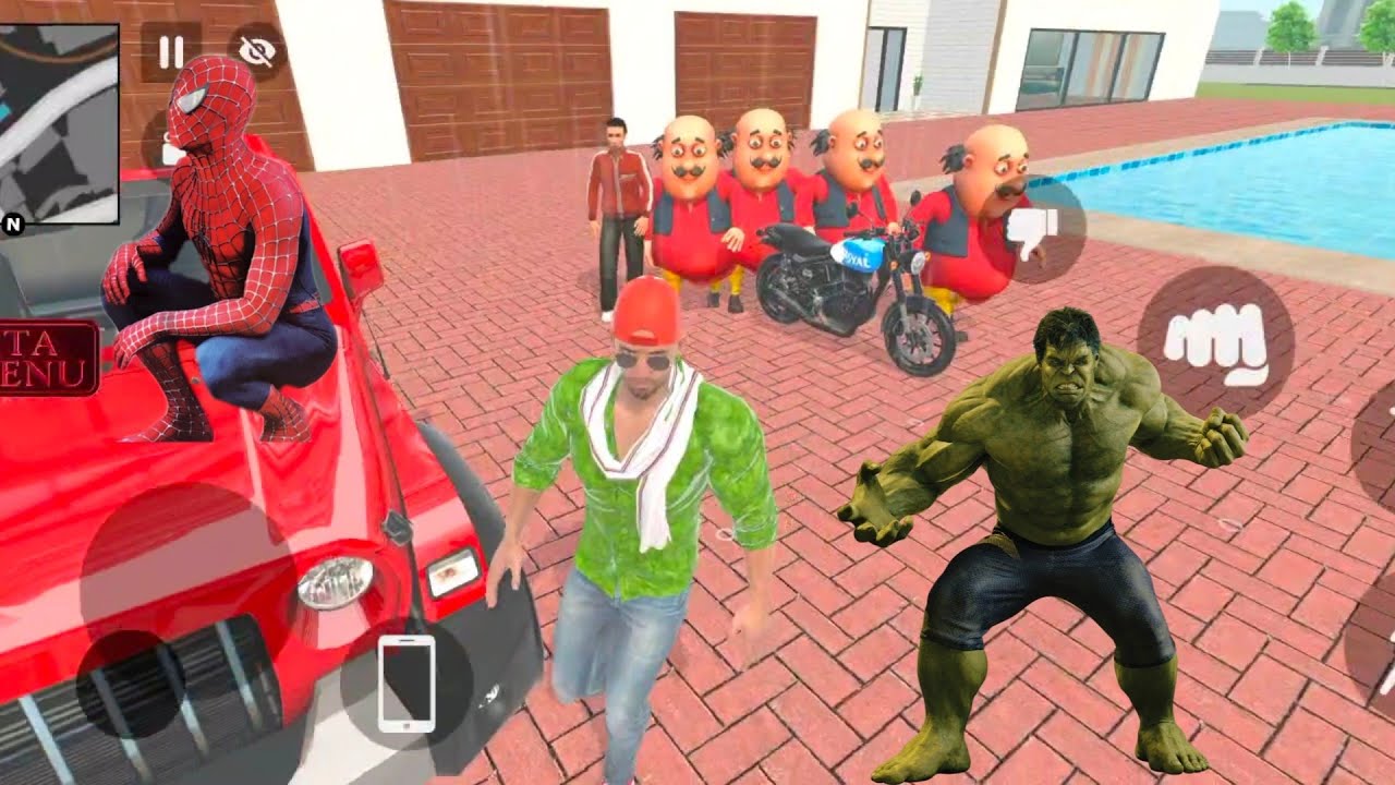 😍 Ultimate Vehicle Collection in Indian Theft Auto Simulator/ Franklin New bikes and cars😍