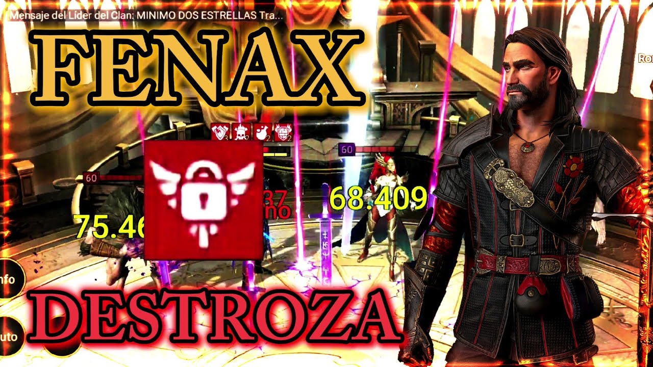 ¡ESTO Es FENAX 🥵! | No Nukea... DESTROZA 💥 | RaidShadowLegends LordMikem