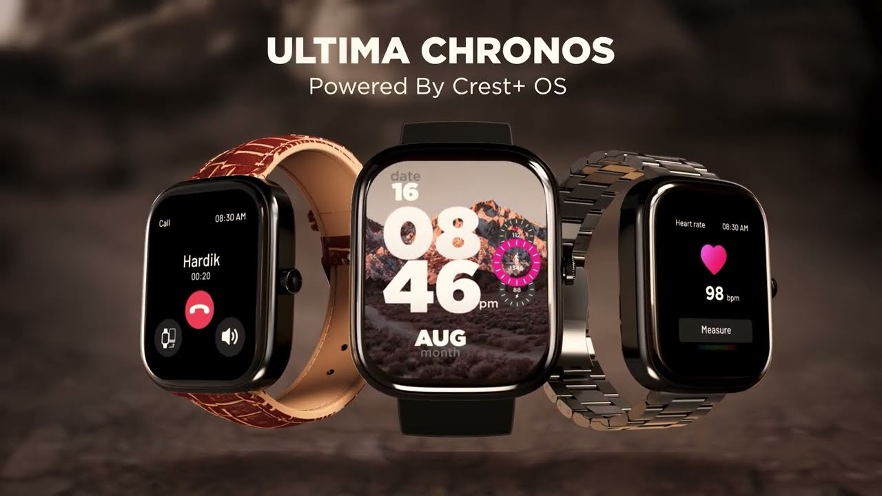 boAt | Ultima Chronos Smartwatch | 1.96
