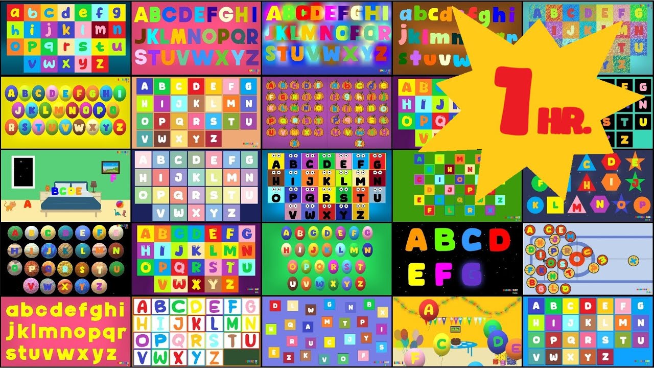 ABC Song 3X Long Episode 1