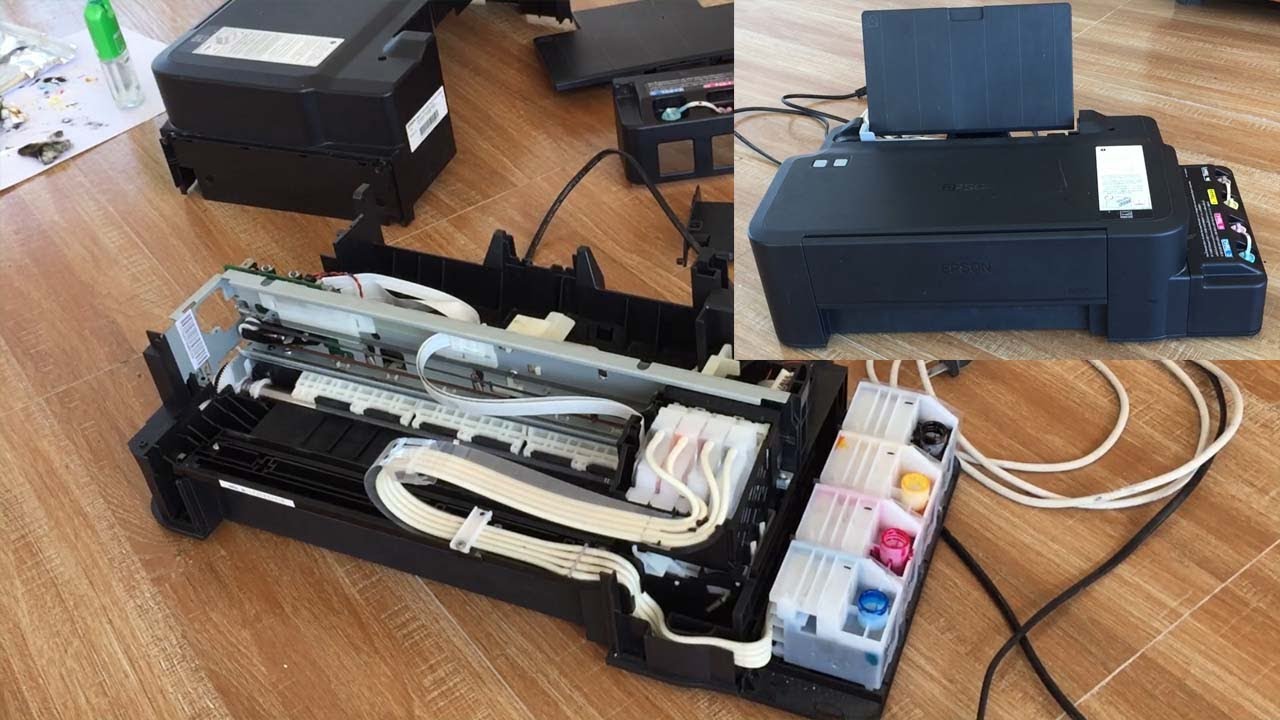 HOW TO DISASSEMBLE EPSON L120 PRINTER