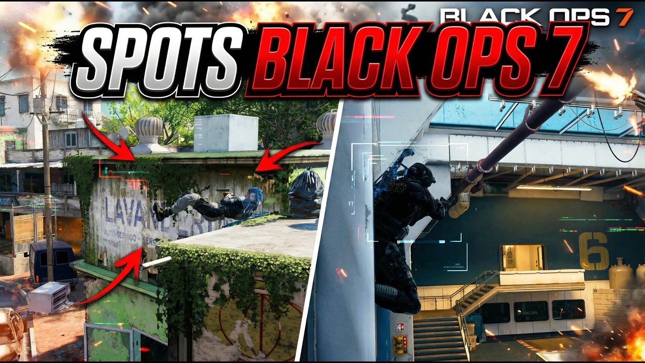 Los MEJORES SPOTS de BLACK OPS 7🔥