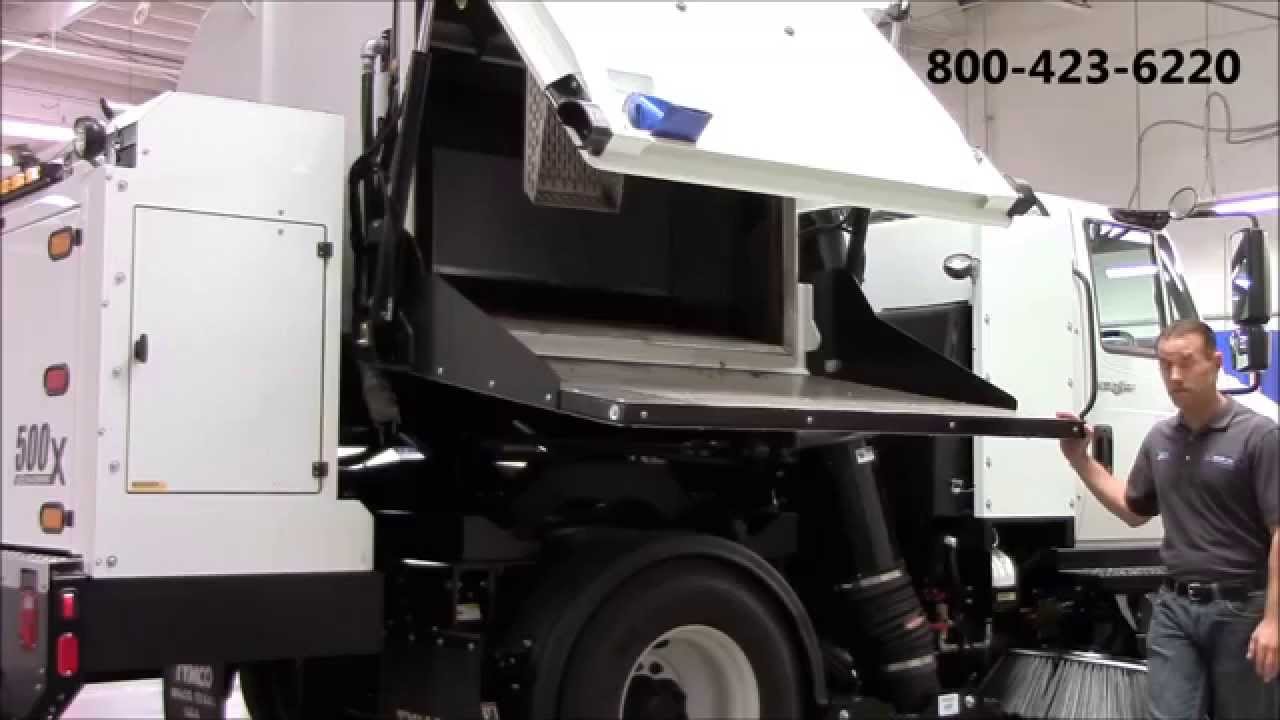 Mar-co Equipment Tymco 500X Regenerative Air Street Sweeper