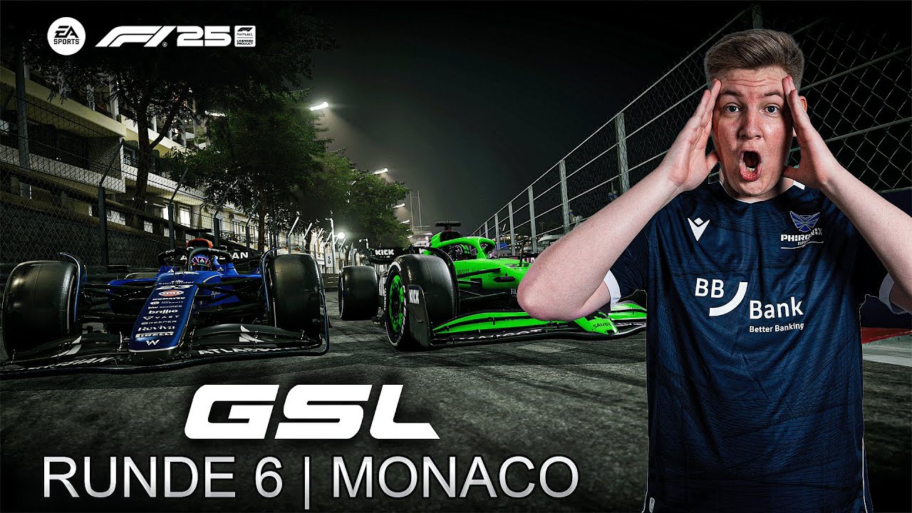 Sidy by Side durch Monaco - Runde 6 der GSL in F1 25 | Sakulofficial
