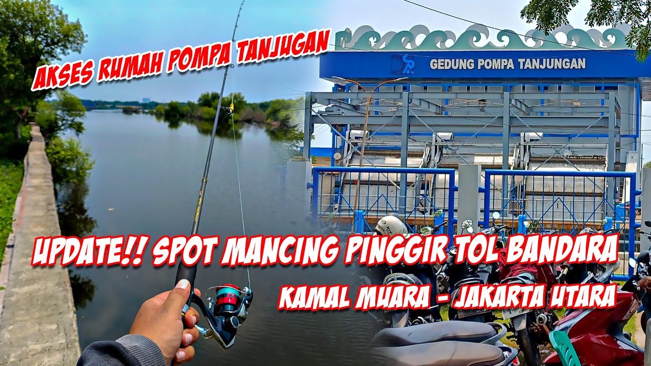 TERBARU!! SPOT MANCING PINGGIR TOL BANDARA KAMAL MUARA JAKARTA