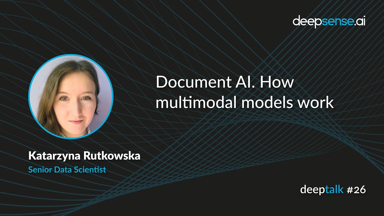 Document AI. How multimodal models work